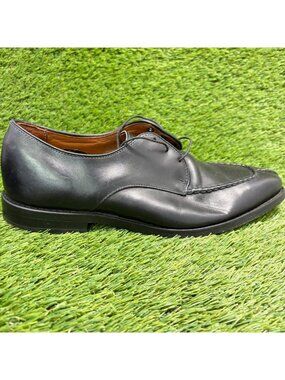 Allen Edmonds Parkway Mens Size 9 Black Stitch Split Toe Oxford Dress Shoes